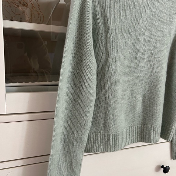 Doen The Danae Cashmere Crewneck Cardigan Size S in Tidepool - Picture 9 of 15